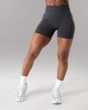 Pump High Rise Short - Dark Heather Grey