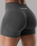 Pump Mid Rise Short - Dark Heather Grey