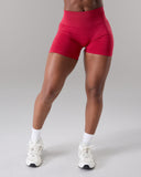 Pump Mid Rise Short - Scarlet
