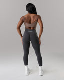 Pump High Rise Legging - Dark Heather Grey