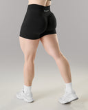 Pump Mid Rise Short - Black