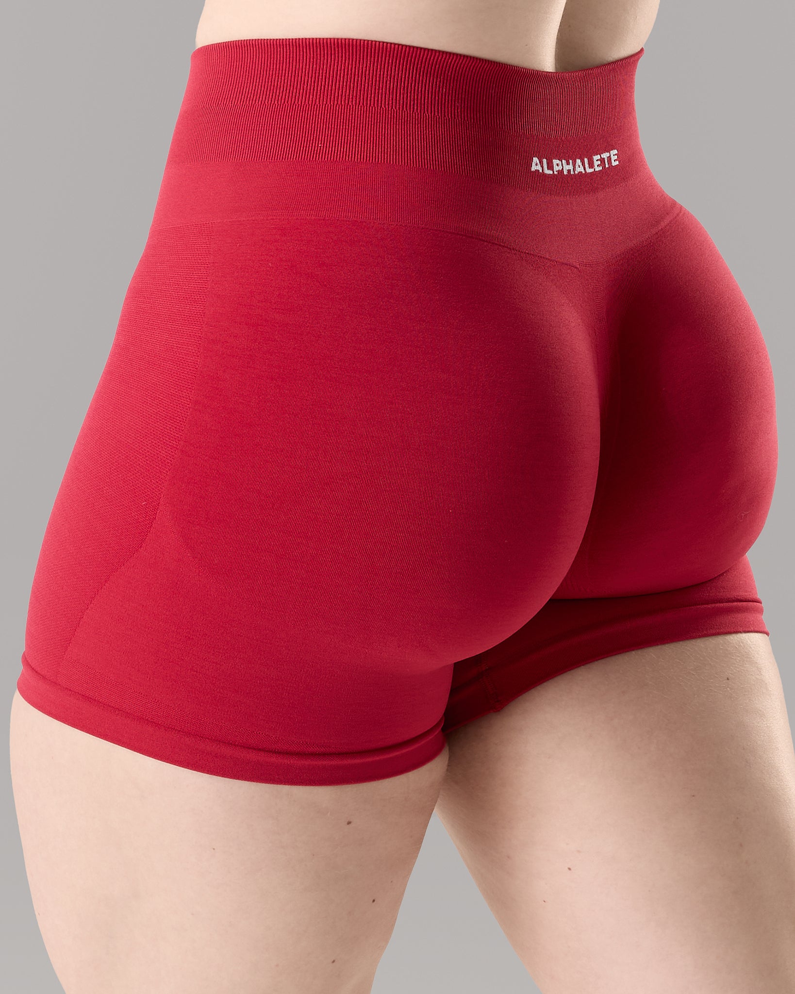 Pump Mid Rise Short - Scarlet – Alphalete Athletics
