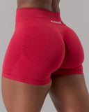 Pump Mid Rise Short - Scarlet