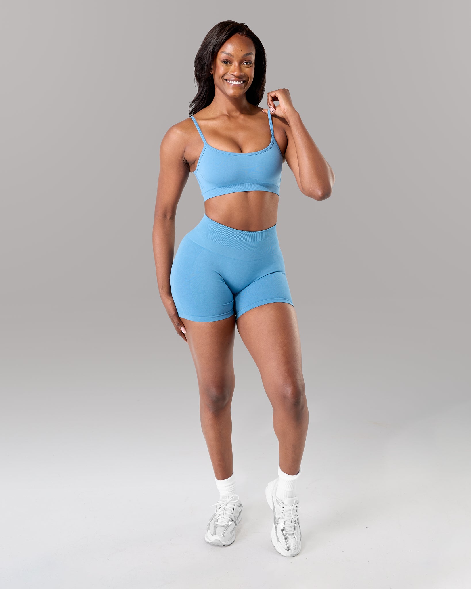 Push Bra - Coastal Blue – Alphalete Athletics