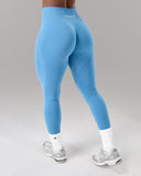 Revive High Rise Legging - Coastal Blue