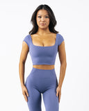 Aura Reya Top - Dusty Blue