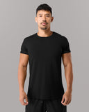 Rolled Muscle Tee - Black