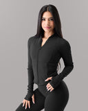 Aura Sculpt Jacket - Black