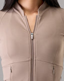 Aura Sculpt Jacket - Mocha