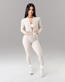 Aura Sculpt Jacket - Wheat