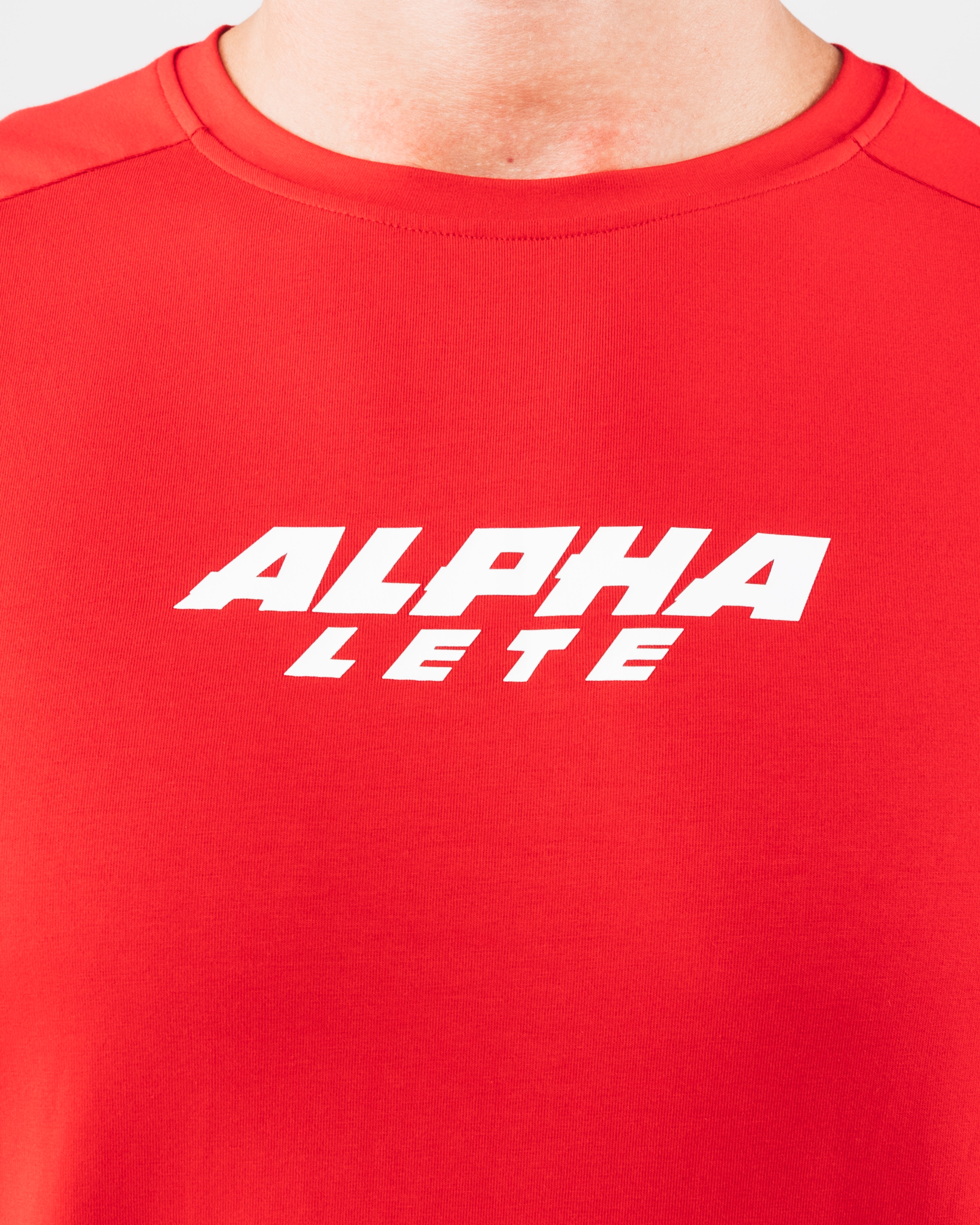 Force Core Tee - Carmine – Alphalete Athletics