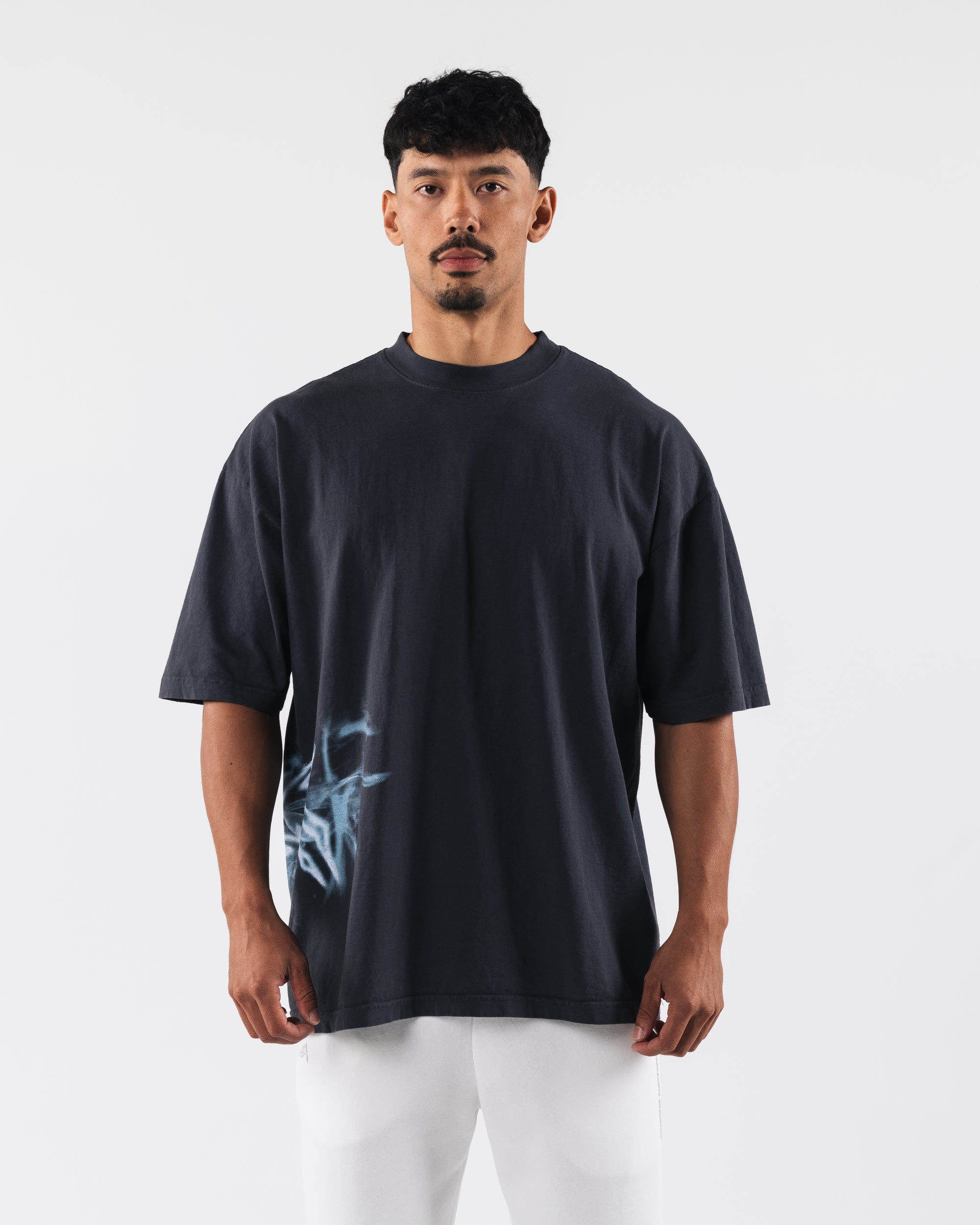 Smoke Tee - Dolphin Blue – Alphalete Athletics