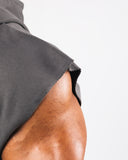 Three Pillar Capped Hoodie - Pewter