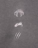 Three Pillar Capped Hoodie - Pewter