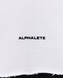 Three Pillar Capped Hoodie - White