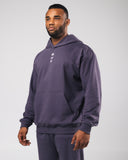 Three Pillar Heavyweight Hoodie - Muted Purple