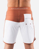 Titan Boardshort - White Rust