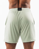 Wolf Head Mesh Short 6" - Sage