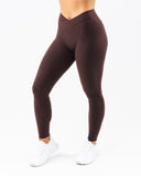 Wrap Mid Rise Legging - Cashmere