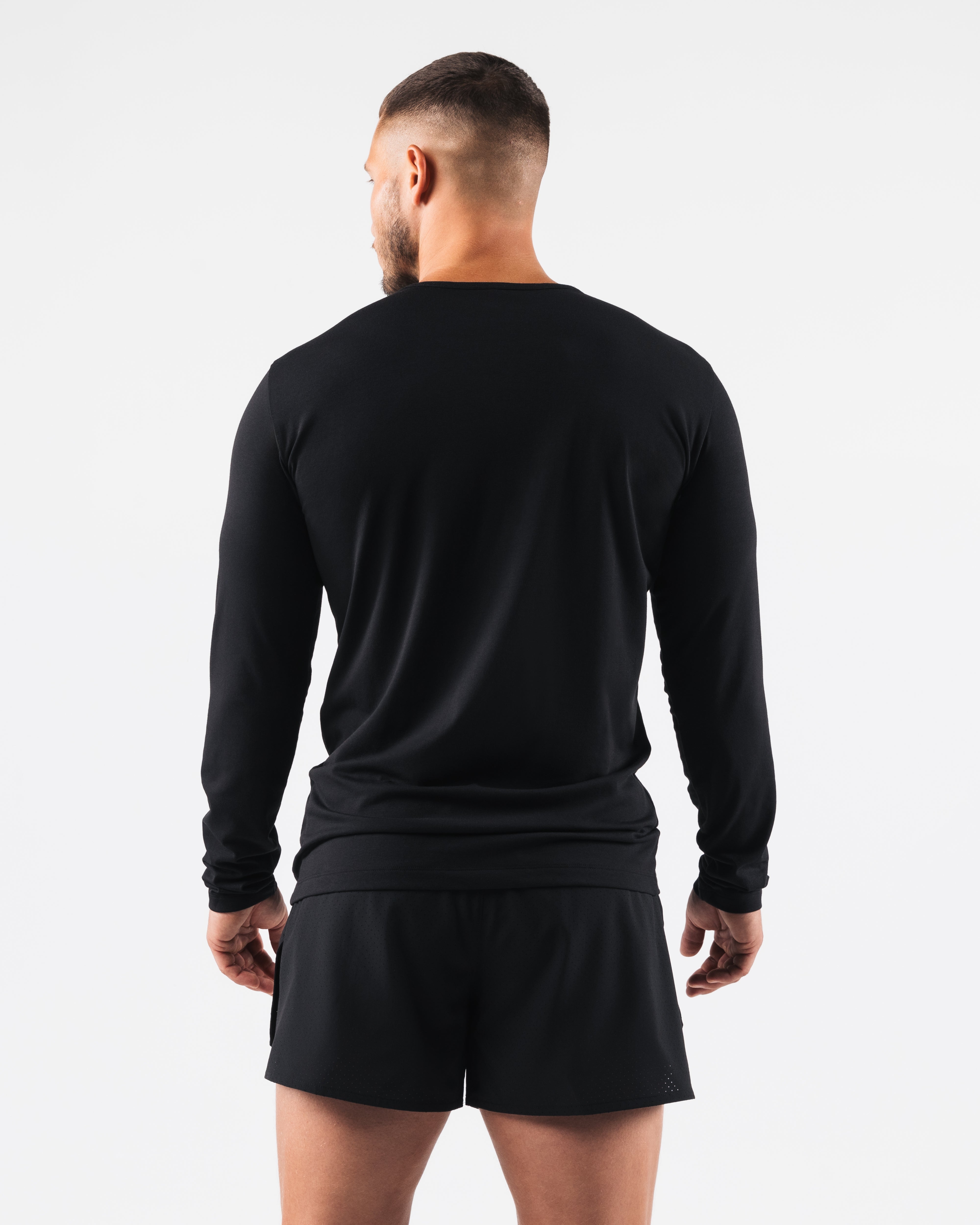 Zero Classic LS Tee 2pk - Black – Alphalete Athletics