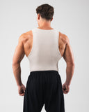 Zero Ribbed Tank 2pk - Cream