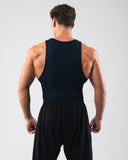 Zero Ribbed Tank 2pk - Navy