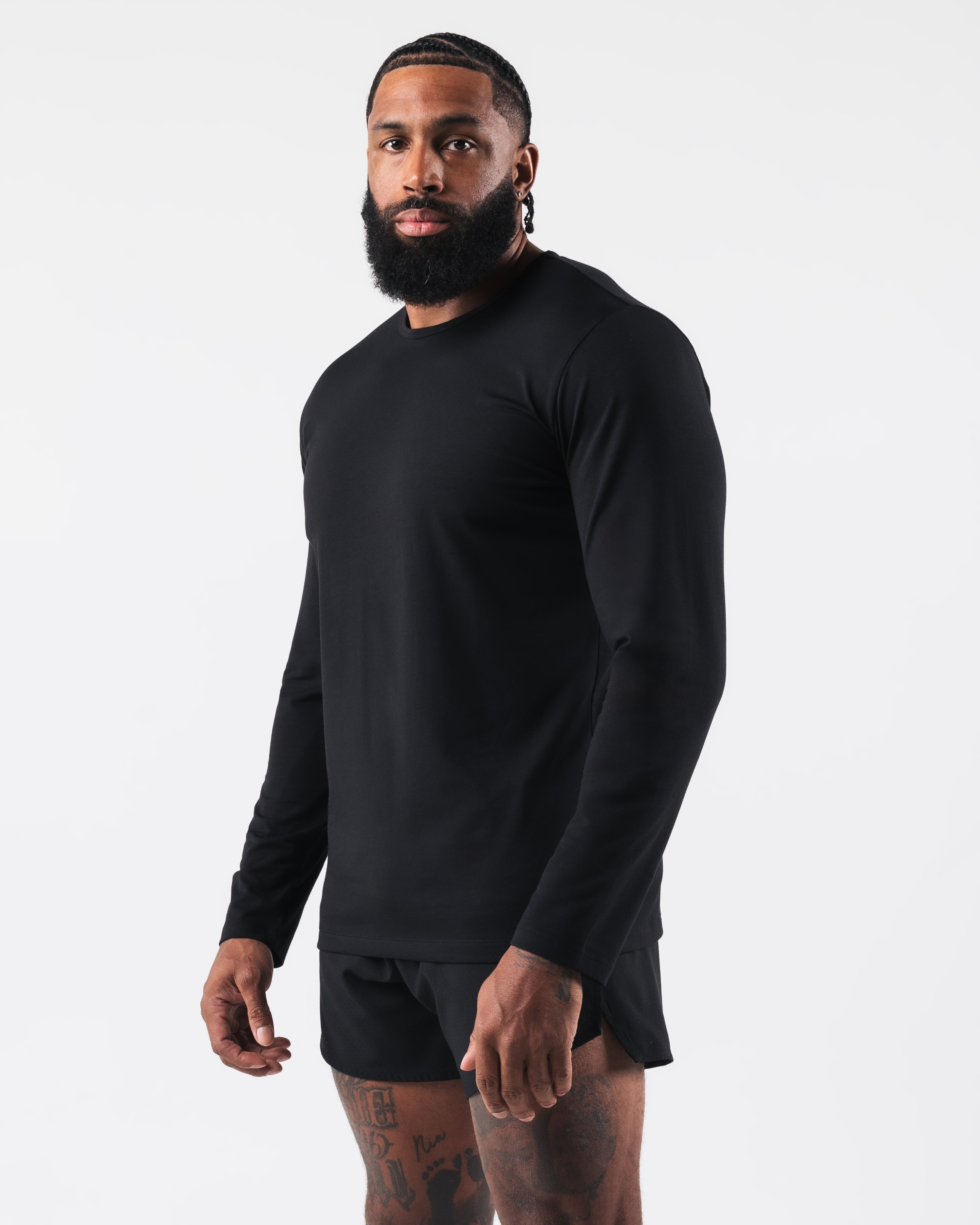Zero Classic LS Tee 2pk - Black – Alphalete Athletics