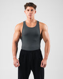 Zero Ribbed Tank 2pk - Astro Grey