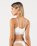 Acute Cami Bralette - White