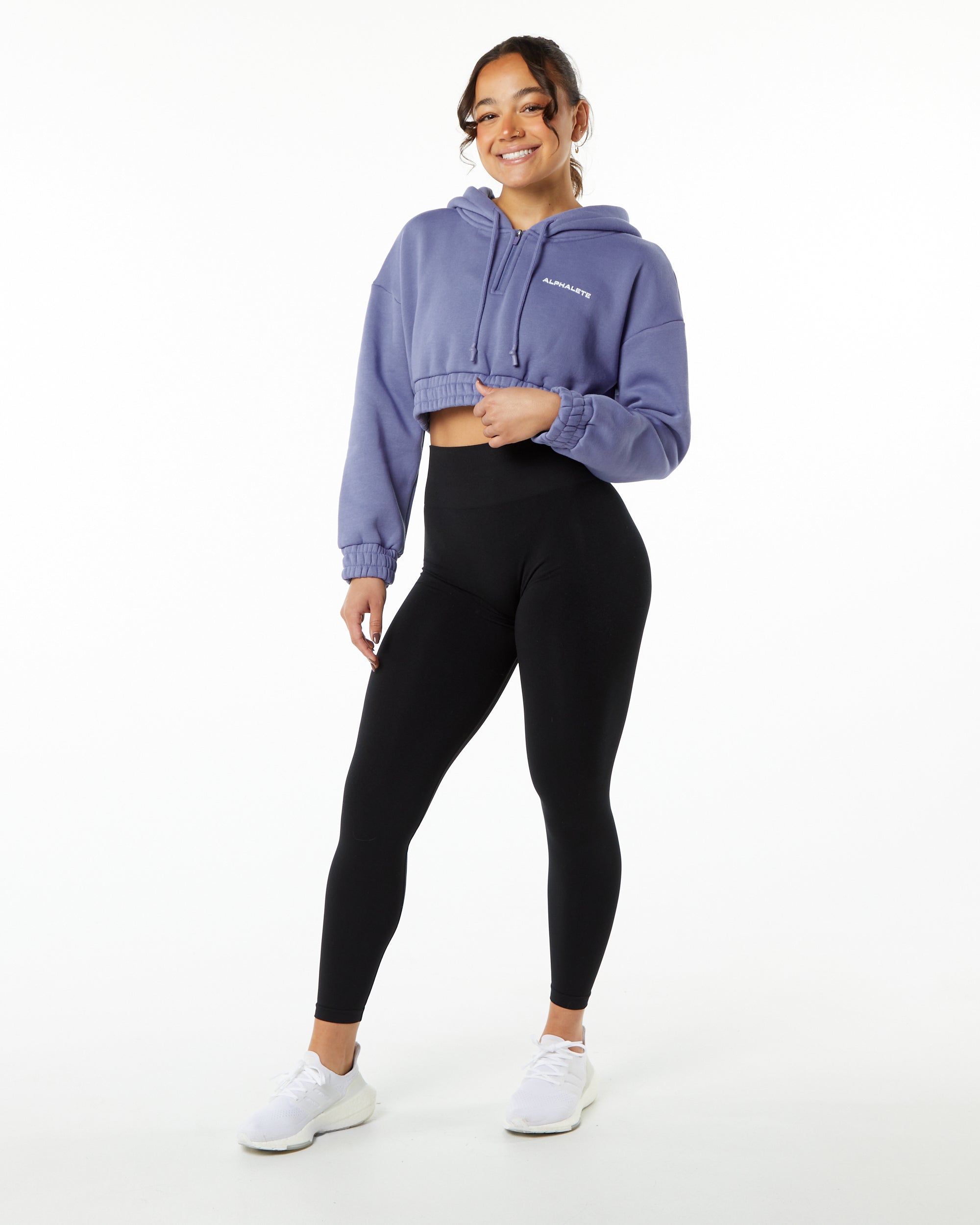 Cropped Top Hoodie Pants 23ss Womens Sportswear Designer P Letter